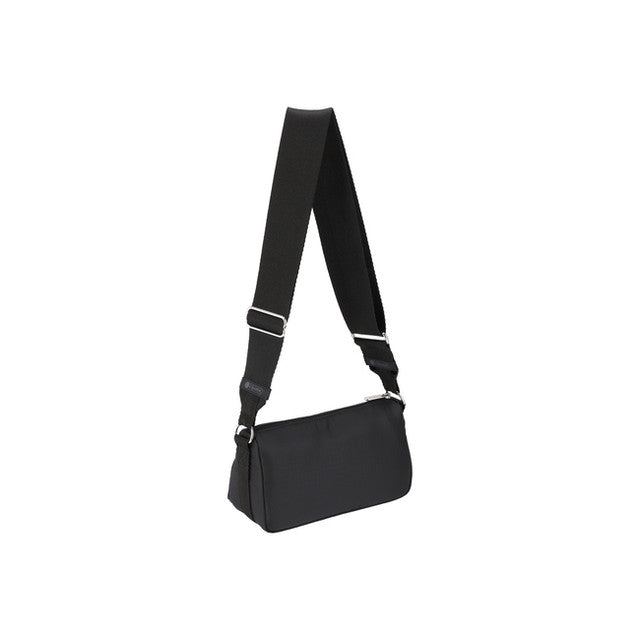 LeSportsac Tas Unisex Crossbody E/W Double Pocket Bag In Recycled Black