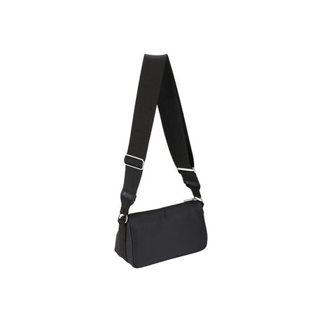 LeSportsac Tas Unisex Crossbody E/W Double Pocket Bag In Recycled Black