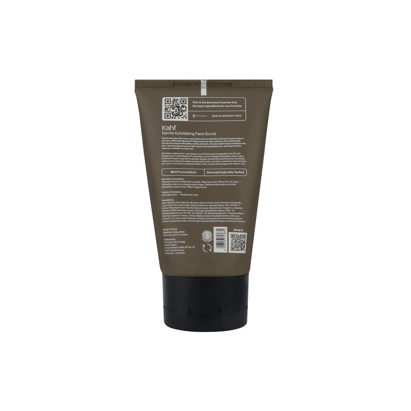 Kahf Gentle Exfoliating Face Scrub 100 Ml