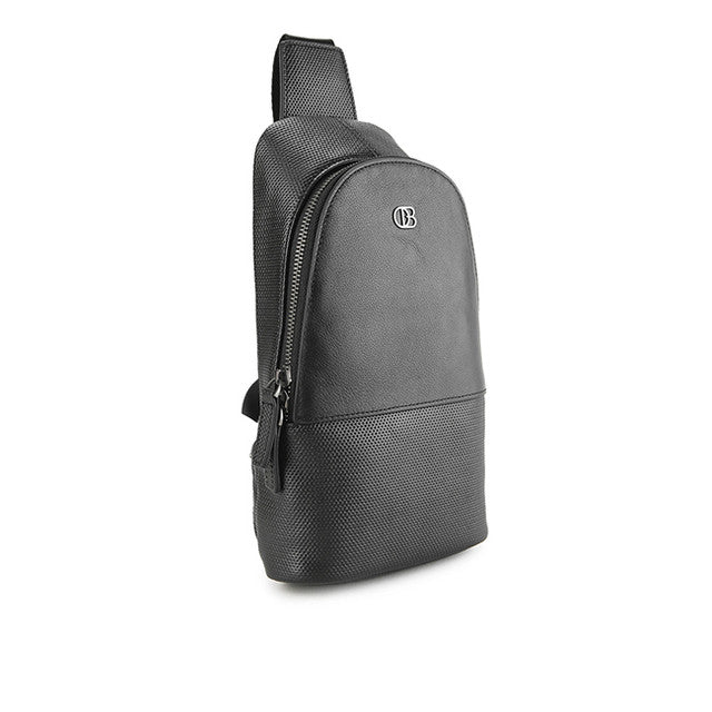 Alfie Chest Bag - L In Black