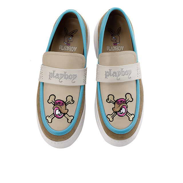 Playboy Men Shoes Gielplay In Cream