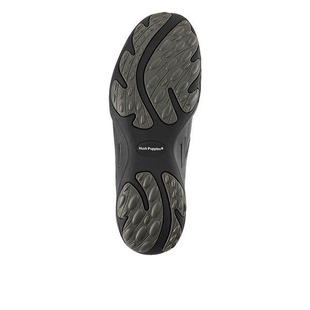 Hush Puppies Sepatu Pria Others Stark In Bold Black Leather