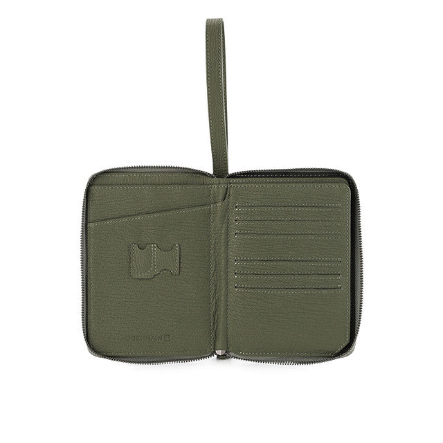 Obermain Accessories Pria Wallet Cola Passport Holder In Olive