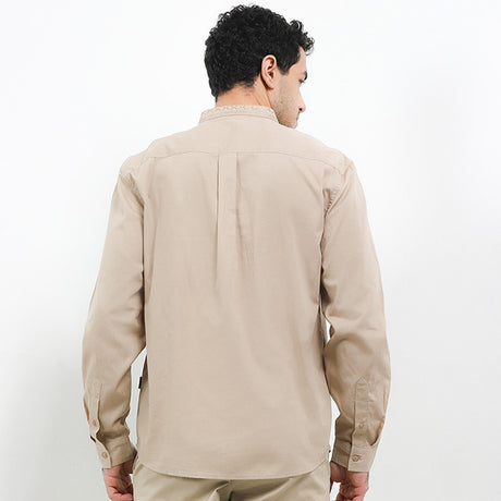 Hush Puppies Pakaian Pria Shirt Manakeesh In Khaki