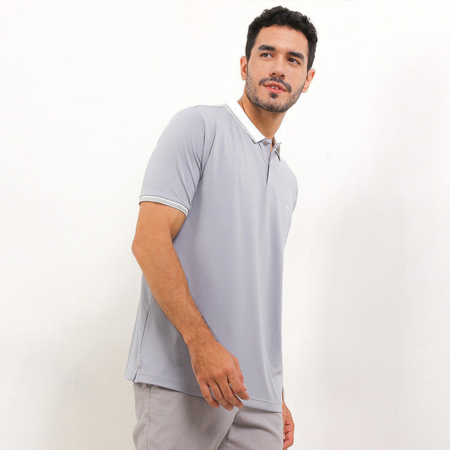 Obermain Pakaian Pria Polo Cooper In Gray