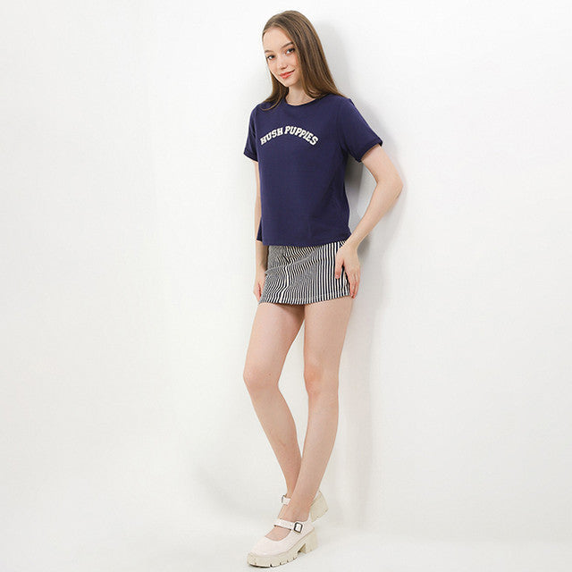 Hush Puppies Pakaian Wanita T Shirt Bsc Glena 2 In Navy