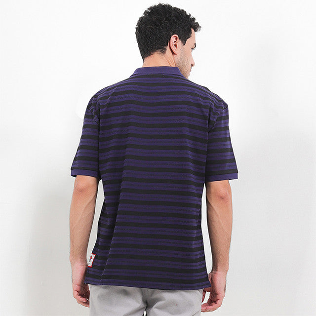 Obermain Pakaian Pria Polo Rope In Navy