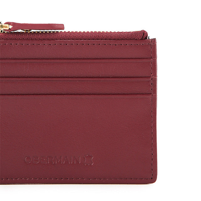 Obermain Aksesoris Wanita Card Holder Bonnie Cardholder In Maroon
