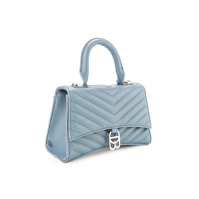 Layla Top Handle Bag (S) In Dusty Blue
