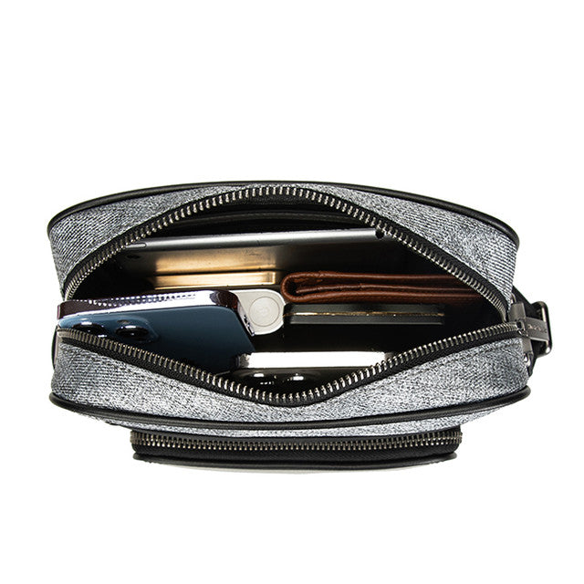 Hush Puppies Men Bags Ethan Sling Bag In Grey