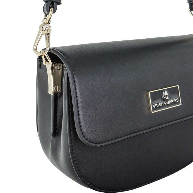 Hush Puppies Tas Wanita Sling Bag Ginnie Sling M In Black