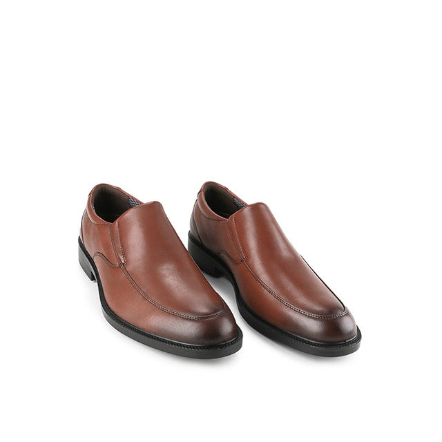Hush Puppies Sepatu Pria Slip On Irving Banker In Dark Brown