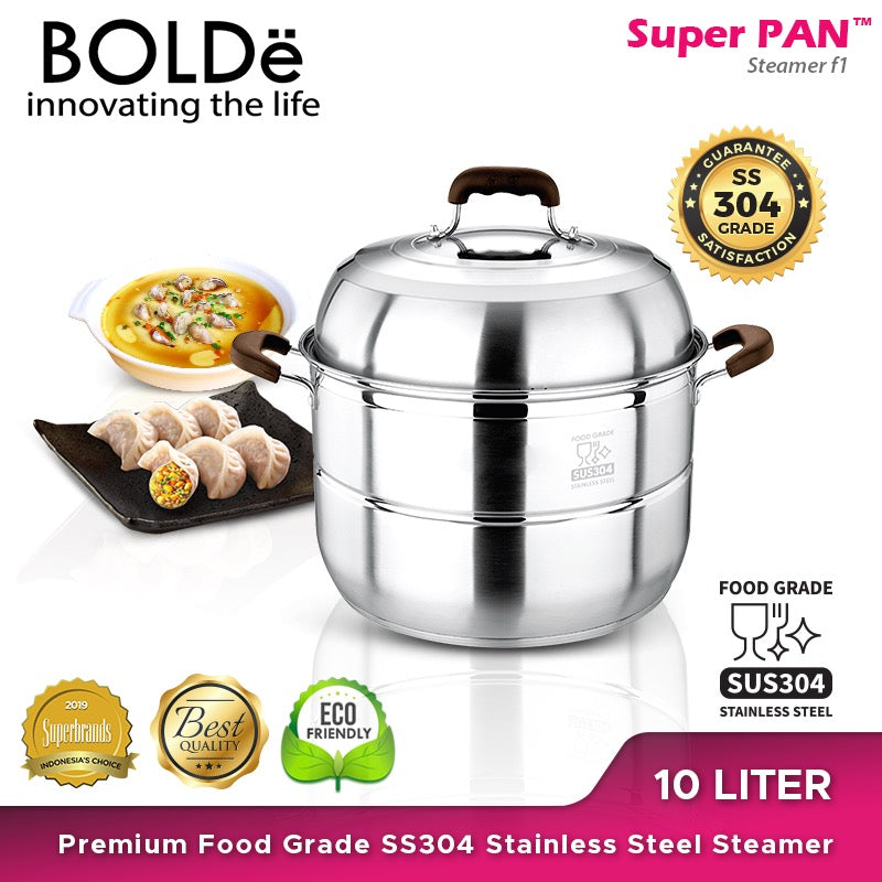 SUPER PAN SS 304 Stainless Steel Steamer