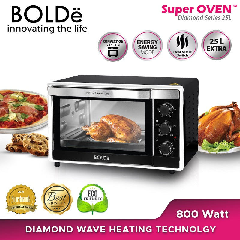 BOLDe Super Oven Diamond Series 25L