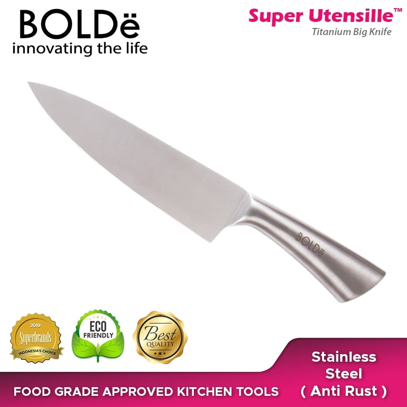 BOLDe Super Utensil Titanium Big Knife
