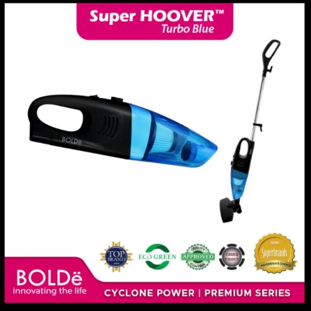 BOLDe Super Hoover Turbo black blue Series