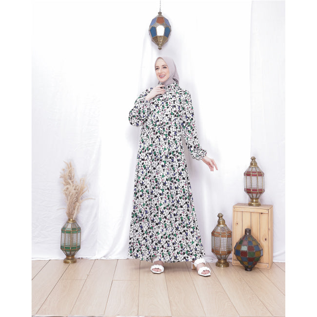 Emma Black and white Dress