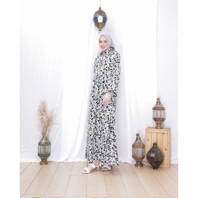 Emma Black and white Dress