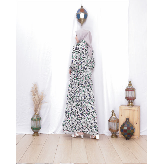 Emma Black and white Dress