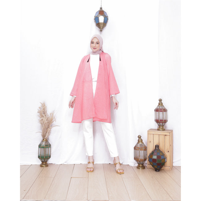 Kalila Organza Outer (Light orange)