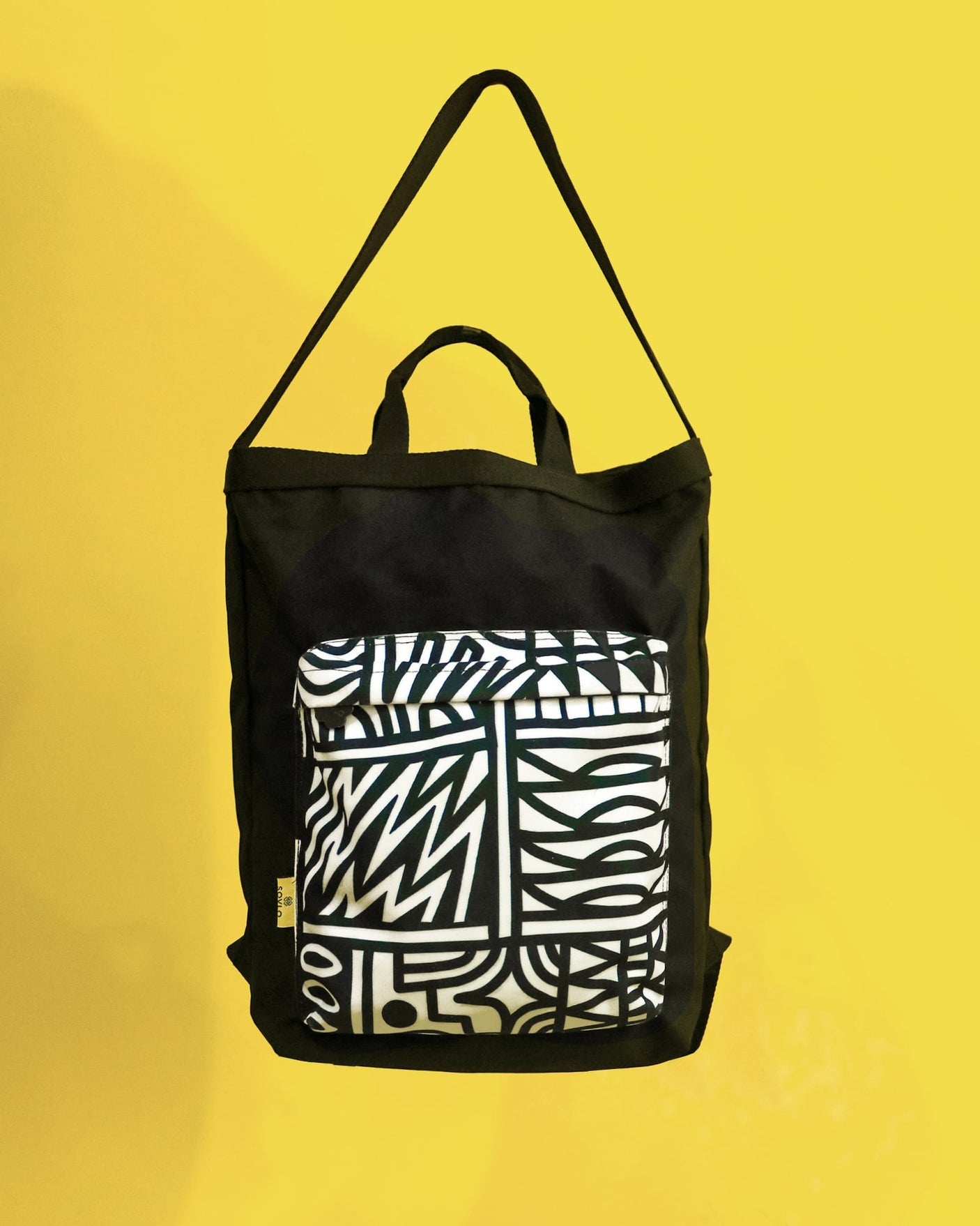 Sovlo x Popomangun - Backpack 3 in 1 / Tas Ransel Laptop - Navy