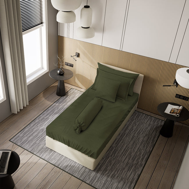 Sprei Nyenyak Solid Plain - Extra Single 100 x 200 x 30
