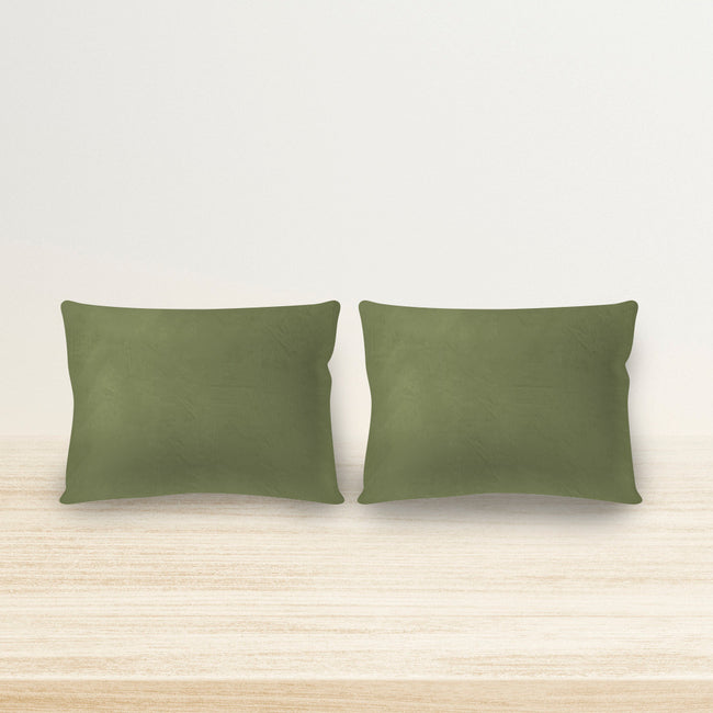 Nyenyak Sarung 2 Bantal Solid Plain