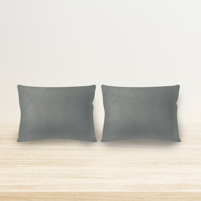 Nyenyak Sarung 2 Bantal Solid Plain