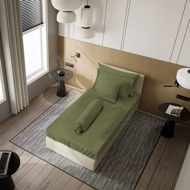 Sprei Nyenyak Solid Plain - Single 120 x 200 x 30