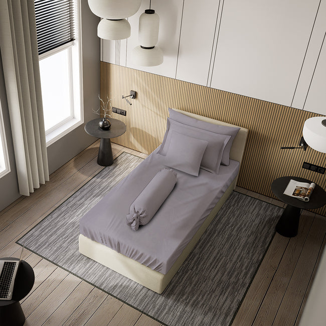 Sprei Nyenyak Solid Plain - Extra Single 90 x 200 x 20