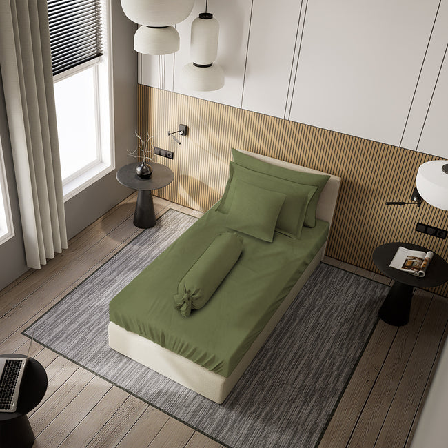 Sprei Nyenyak Solid Plain - Single 120 x 200 x 20