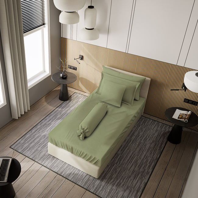 Sprei Nyenyak Solid Plain - Single 120 x 200 x 20