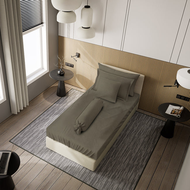 Sprei Nyenyak Solid Plain - Single 120 x 200 x 20