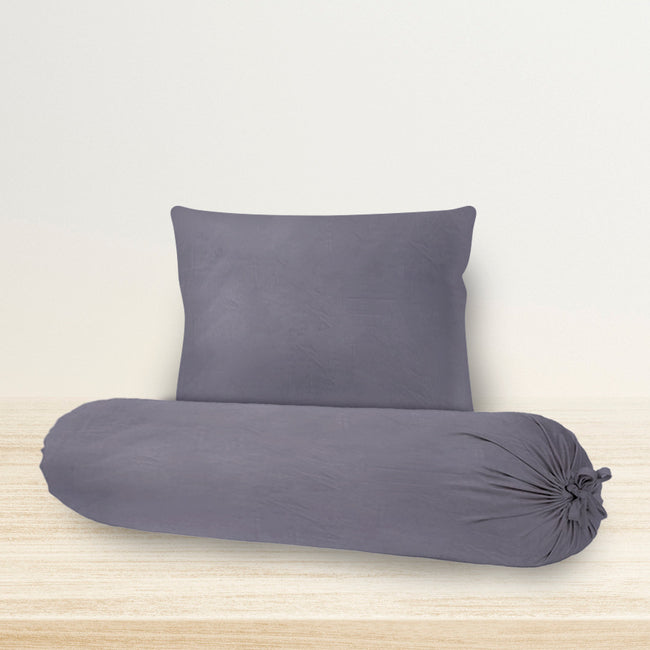 Nyenyak Sarung Bantal Guling Solid Plain