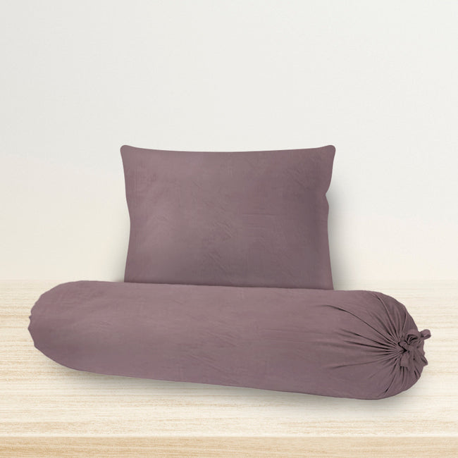 Nyenyak Sarung Bantal Guling Solid Plain