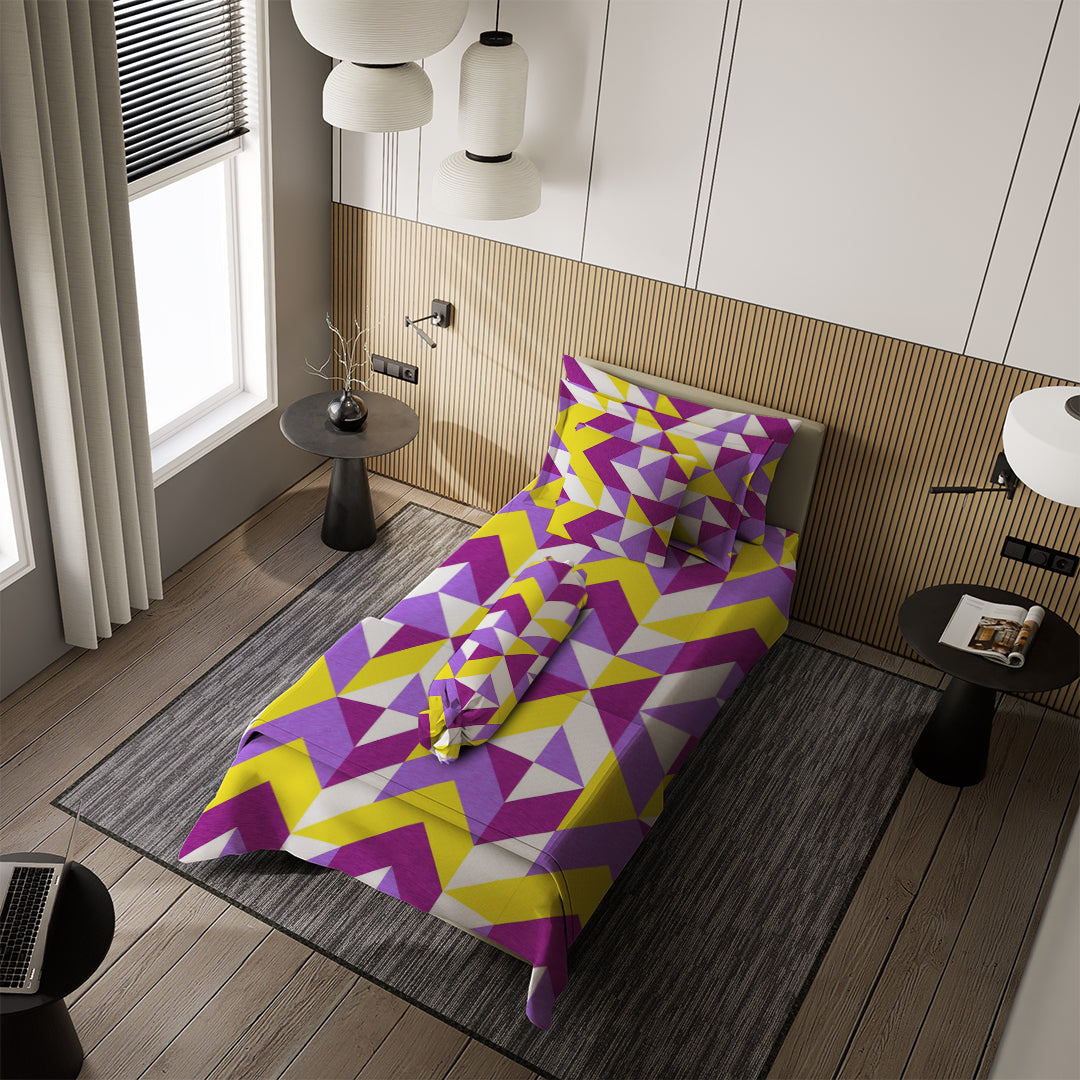 Nyenyak Bed Cover Geometric