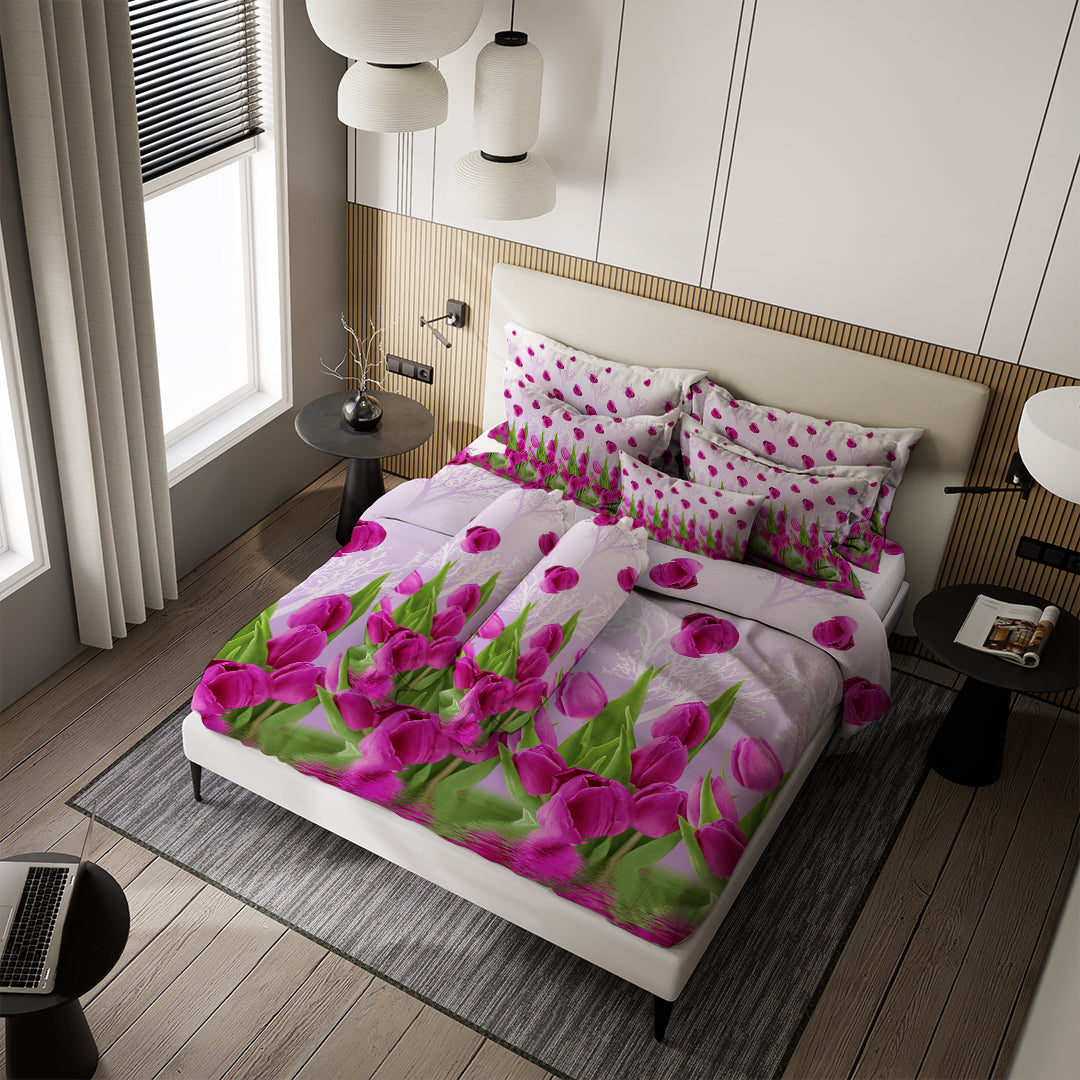 Nyenyak Bed Cover Amarante