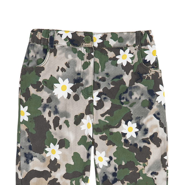 TORIO Basic Pant Daisy Army - Celana Pendek Anak Perempuan