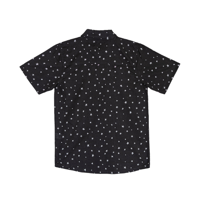 TORIO Smart Casual Shirt White Star - Kemeja Anak Laki - Laki