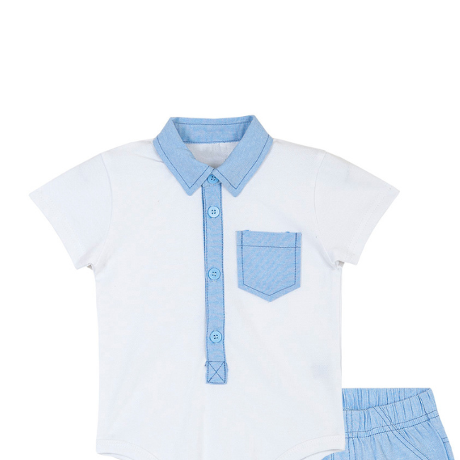 Torio Basic Classic Overall Set - Baju Anak Laki - Laki