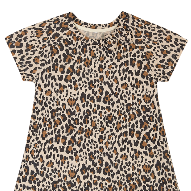 TORIO Basic Dress Leopard - Pakaian Anak Perempuan - Dress Anak