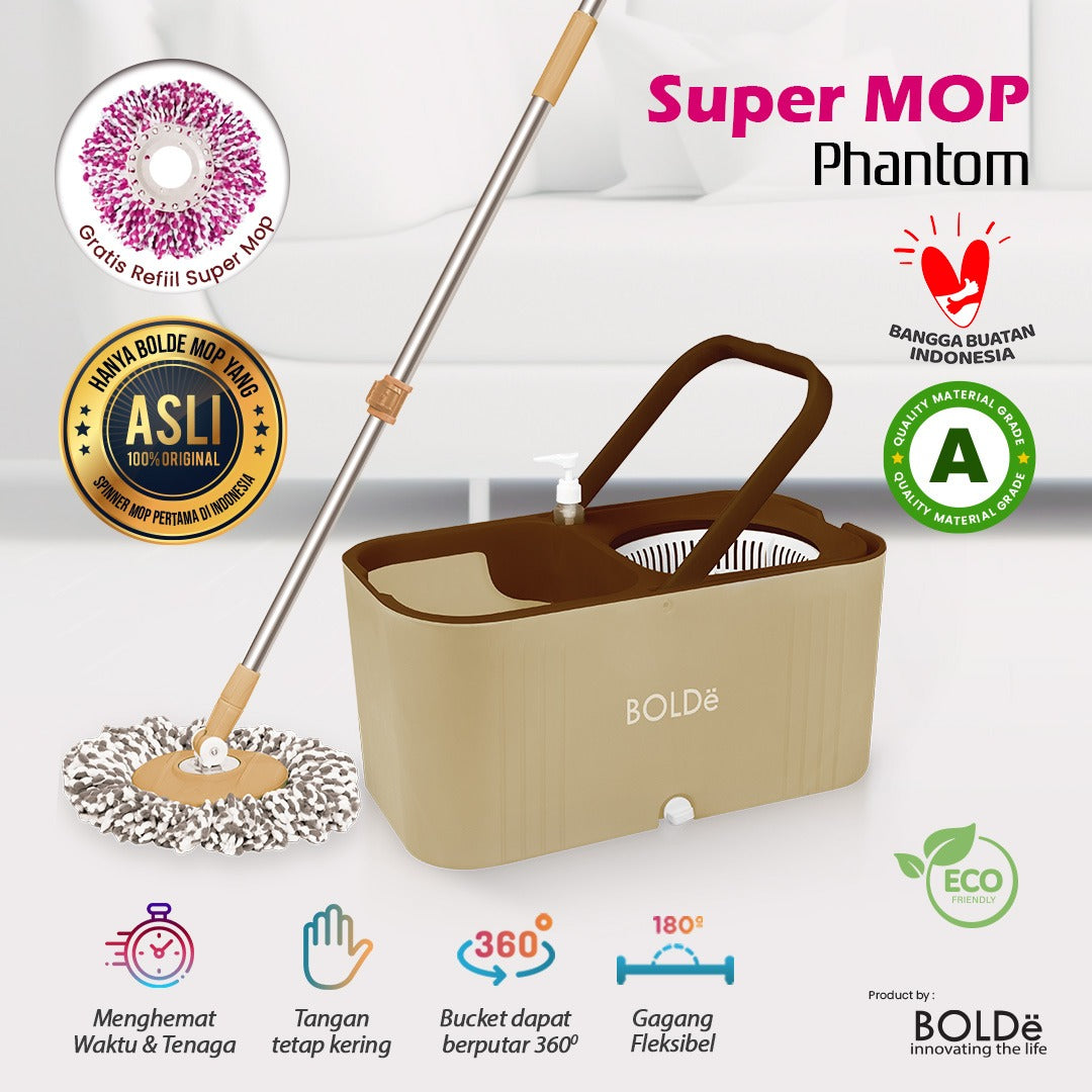 BOLDe Super MOP Phantom 7L Pink/pink