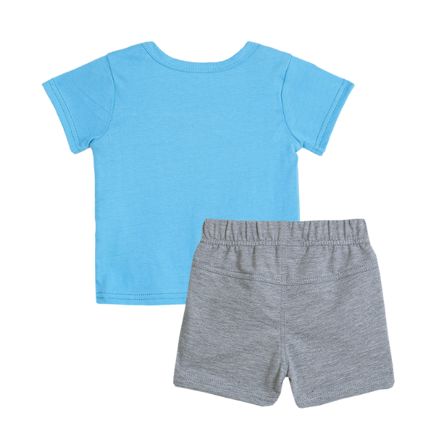 TORIO Dinosaur Short Set - Pakaian Anak - Baju Setelan Bayi Laki-Laki