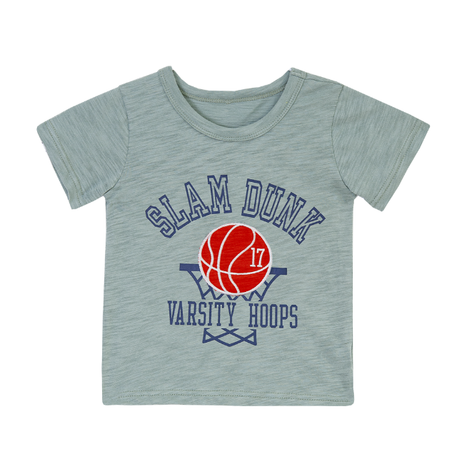 TORIO Basic T-Shirt Slam Dunk - Pakaian Anak Laki-Laki - Kaos Anak Laki-Laki