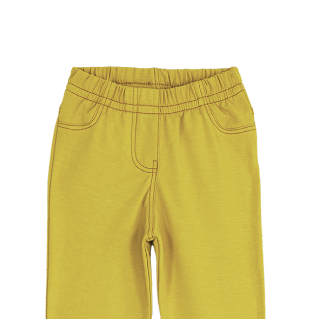 TORIO Basic Yellow Legging - Legging Anak Perempuan