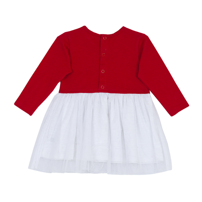 TORIO Cute Christmas Reindeer Dress - Dress Anak Perempuan