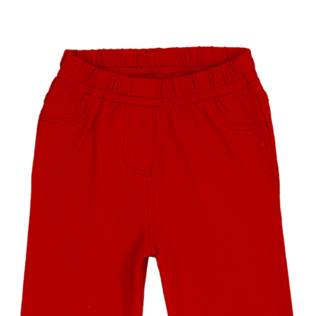 TORIO Basic Red Legging - Legging Anak Perempuan - Celana Anak