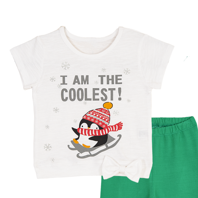 TORIO Legging Set I Am The Coolest - Setelan Anak Perempuan