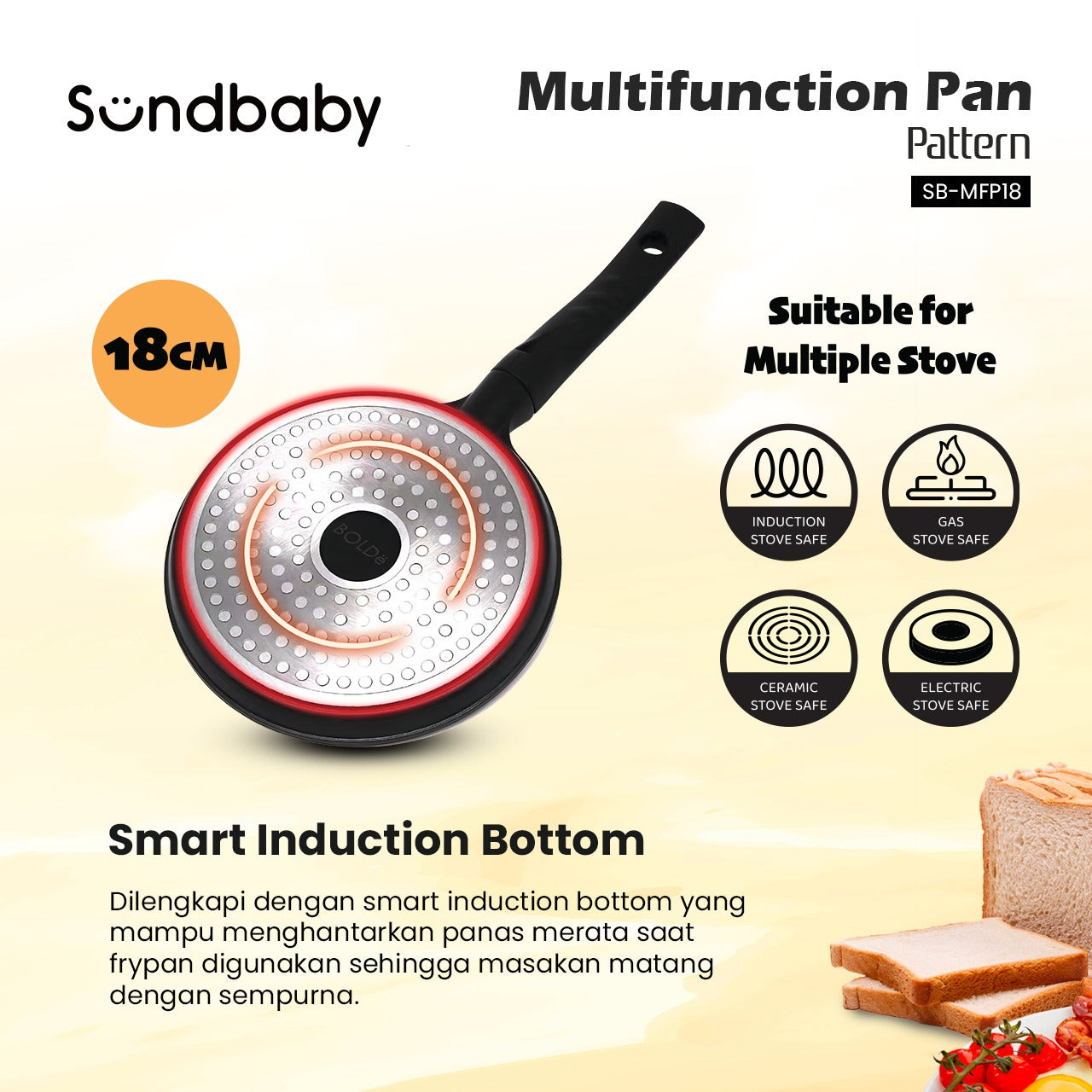 Sundbaby Multifunction Pan