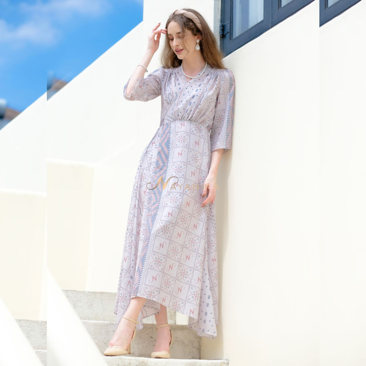 Nayanika Gamis Wanita Muslim Seina Dress